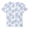T-Shirt Blanc/Bleu Garçon Kaporal Omyg