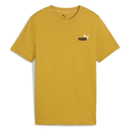 T-shirt Jaune Garçon Puma Ess 2 Color Logo