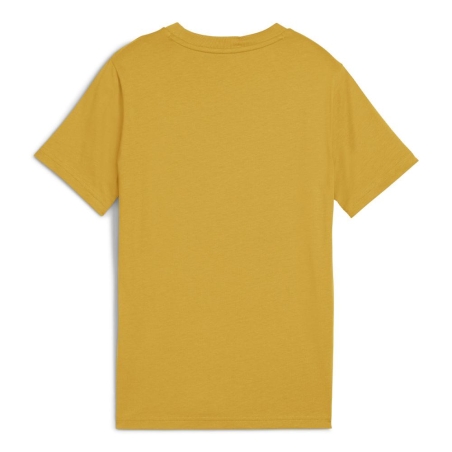 T-shirt Jaune Garçon Puma Ess 2 Color Logo