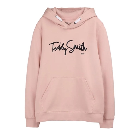 Sweat à Capuche Rose Garçon Teddy Smith Evry