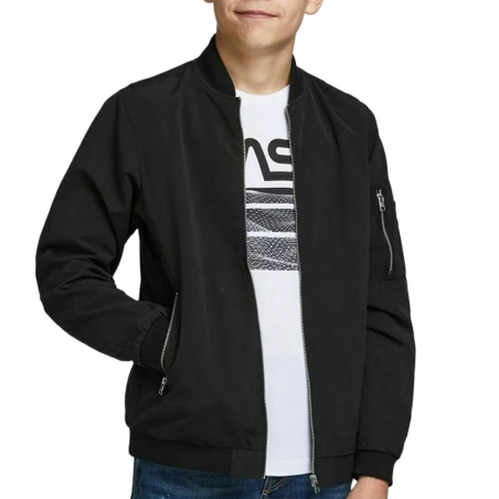Bomber Noir Garçon Jack & Jones Mash