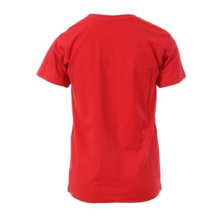 T-Shirt Rouge Garçon Redskins TS6074