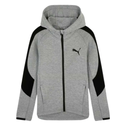 Sweat Zippe Gris Garçon Puma 672882