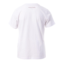 T-shirt Blanc/Logo Garçon Teddy Smith Evan