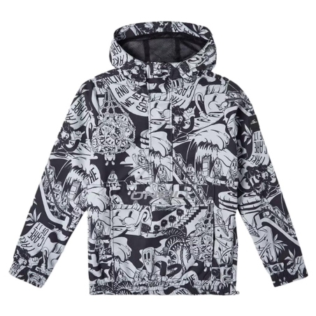 Veste Gris/Noir Garçon O'Neill Rutile Anorak