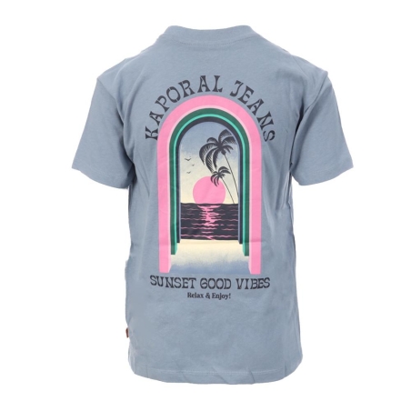 T-Shirt Bleu Garçon Kaporal OGLYE