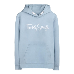 Sweat à Capuche Bleu Clair Garçon Teddy Smith Evry