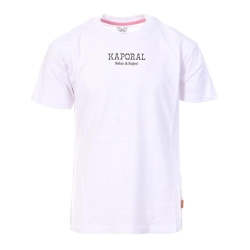T-Shirt Blanc Garçon Kaporal OGLYE