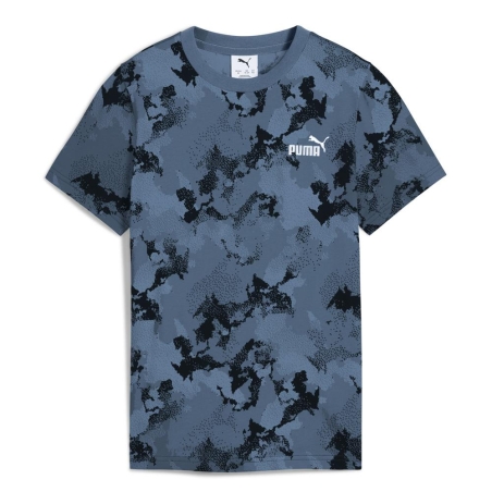 T-Shirt Bleu Garçon Puma 690389