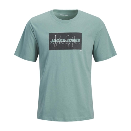 T-Shirt Vert Garçon Jack & Jones Cole