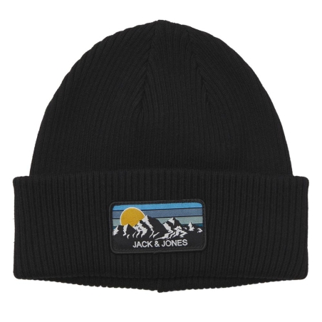 Bonnet Noir Garçon Jack & Jones Beanie