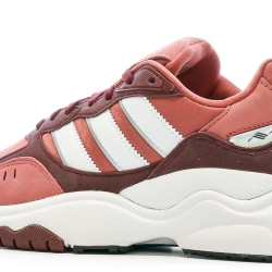 Baskets Blanche/Rose Fille Adidas Retropy F90