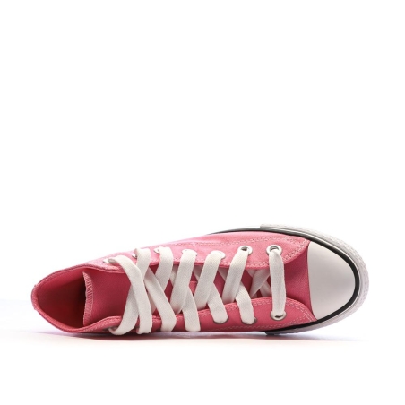 Baskets Rose Fille Converse All Star Eva