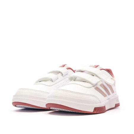 Baskets Blanc/Rose Fille Adidas Tensaur Sport Minnie