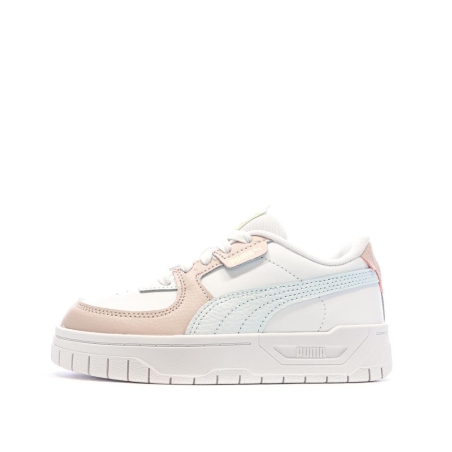 Baskets Blanches/Rose/Bleu Fille Puma Cali Dream Pastel