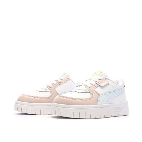 Baskets Blanches/Rose/Bleu Fille Puma Cali Dream Pastel