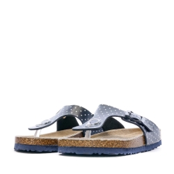 Sandales Marine/Pois Fille Beppi Casual Slipper