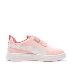 Baskets Roses Fille Puma Courtflex