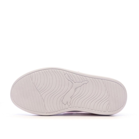 Baskets Roses Fille Puma Courtflex