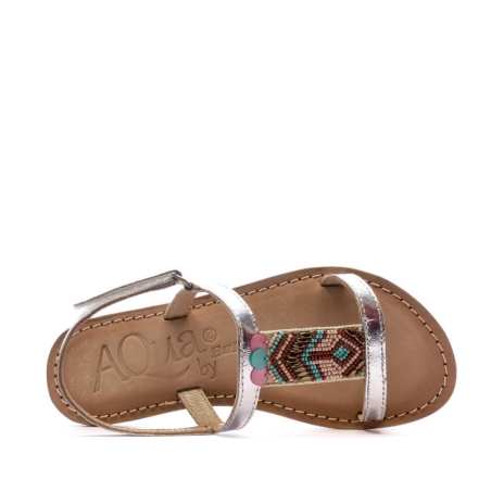 Sandales Argenté Fille Beppi