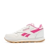 Baskets Blanches/Rose Fille Reebok Classic Leather 100034223