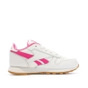Baskets Blanches/Rose Fille Reebok Classic Leather 100034223