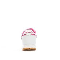 Baskets Blanches/Rose Fille Reebok Classic Leather 100034223