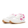 Baskets Blanches/Rose Fille Reebok Classic Leather 100034223