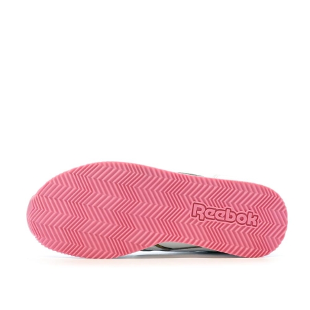 Baskets Blanc/Rose Fille Reebok Royal
