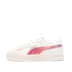 Baskets Blanc/Rose Fille/Femme Puma Jada Holo