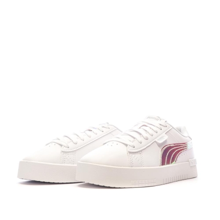 Baskets Blanc/Rose Fille/Femme Puma Jada Holo