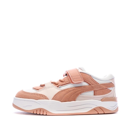 Baskets Rose/Blanc Fille Puma 180 Kids