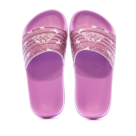 Claquettes Rose Licorne Fille Kappa Logo Sartwog