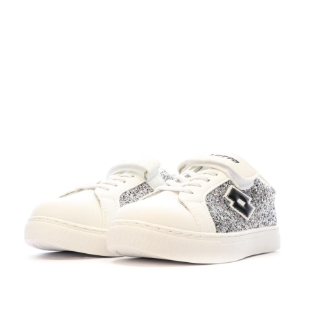 Baskets Blanches Fille Lotto Plaisance