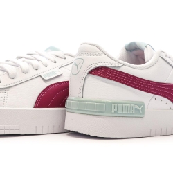 Baskets Blanches/Bordeaux Fille Puma Jada 381990-02