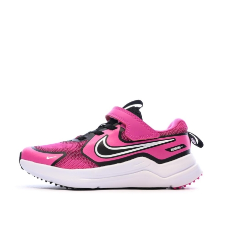 Baskets Rose/Noir Fille Nike Cosmic Runner