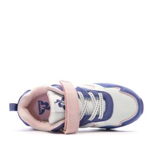 Baskets Rose/Bleu Fille Le Coq Sportif Lsc Runner