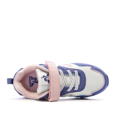 Baskets Rose/Bleu Fille Le Coq Sportif Lsc Runner