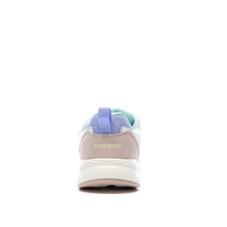Baskets Blanc/Vert/Jaune Fille Le Coq Sportif Lsc Runner