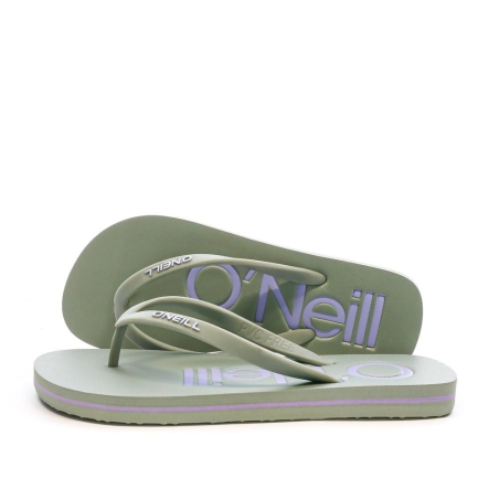 Tongs Kaki Fille Imprimé O'NeillProfile Logo