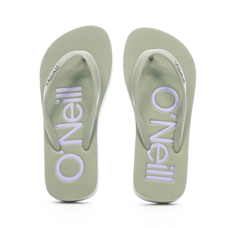 Tongs Kaki Fille Imprimé O'NeillProfile Logo