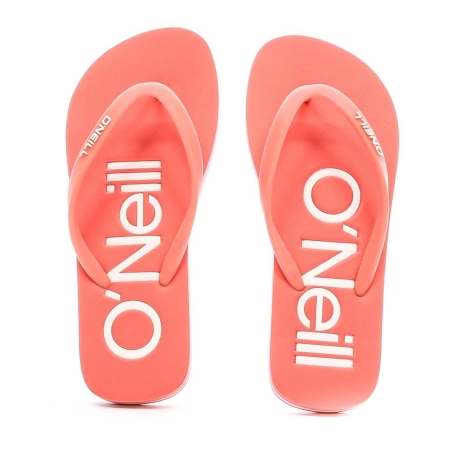Tongs Rouge/Blanc Fille O'Neill Profile Logo