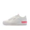 Baskets Blanc/Rose Fille Puma Jada