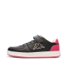 Baskets Noires/Roses Fille Kappa Malone