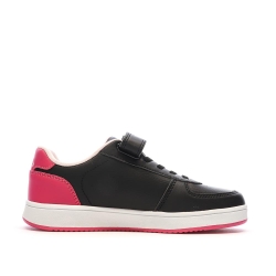 Baskets Noires/Roses Fille Kappa Malone