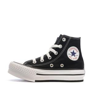 Baskets Noires Fille Converse All Star Eva Lift