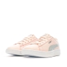 Baskets Rose/Gris pailleté Fille Puma Vikky Rainbow