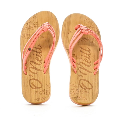 Tongs Rose/Marron Fille O'Neill Ditsy