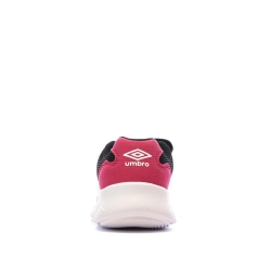 Baskets fille Umbro Nateo Noir/Rose – Style et confort sportif