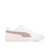 Baskets Blanches/Violet Fille Puma Rickie